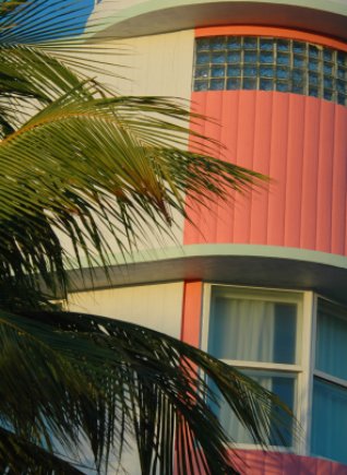  South Beach Florida Art Deco building