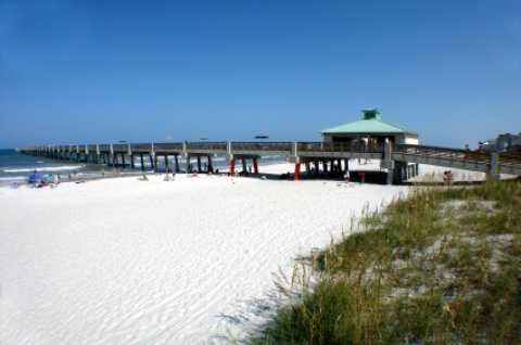 Jacksonville Florida fishing pier