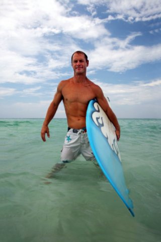 New Smyrna Beach Florida surfer